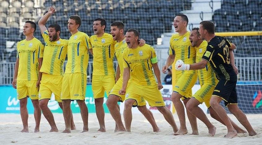  Украина сразится в финале Чемпионата Мира по пляжному футболу