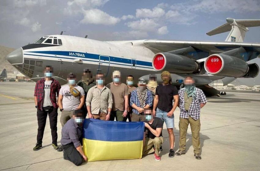  Украинский борт вылетел из Афганистана